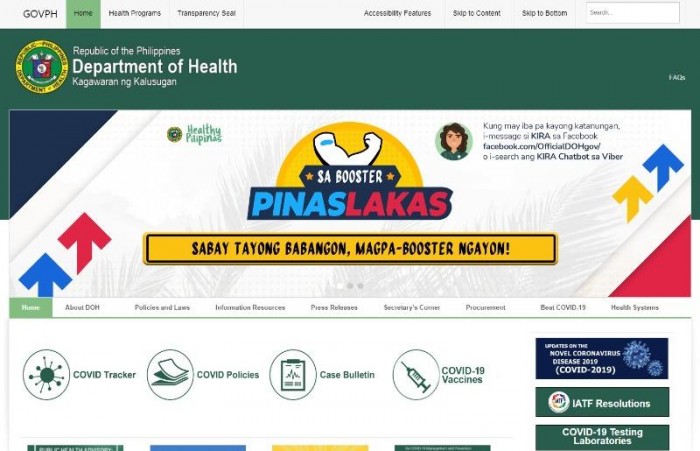 Philippines Department of Health Homepage.jpg