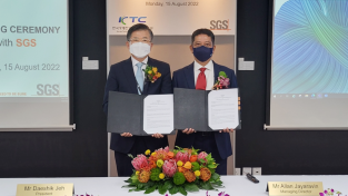 KTC, SGS 싱가포르와 시험성적서 상호인정 업무협약 체결