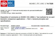 [특집-ISO/IEC JTC 1/SC 17 활동] 15. Disposition of comments on ISO/IEC CD1 18584-1
