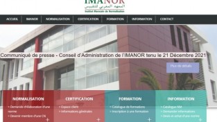 [모로코] 모로코 표준연구소(IMANOR), 2020년 한해 동안 승인된 모로코 표준 약 1220개