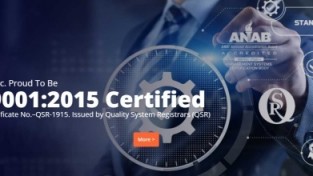 [미국] 다이나브레이드, 품질 관리 시스템 국제 표준 ISO 9001:2015 인증 획득