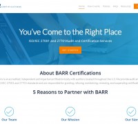[미국] 인증기관 BARR Certifications, 새로운 ISO/IEC 27001:2022 표준에 따른 인증 획득